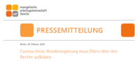 Corona-virus: Aufklärungspflicht der Bundesregierung